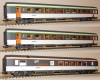 40130 LS Models Set of 3 Passenger cars in Corail livery